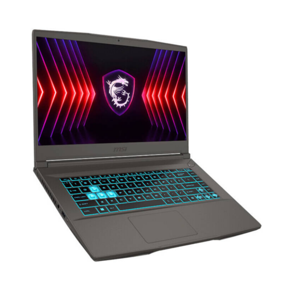 MSI Thin A15 B7UCX-249XAE Gaming Laptop, 15.6" FHD IPS 144Hz Display, AMD Ryzen 5 7535HS, 8GB RAM, 512GB SSD, GeForce RTX 2050 4GB