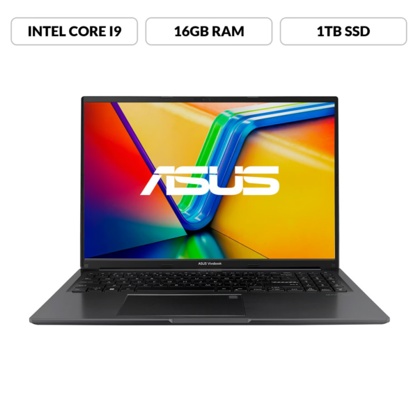 Portátil ASUS Vivobook 16 | Intel Core i9 | 16GB de RAM | 1TB SSD de almacenamiento | Windows 11| 16 Pulgadas | - Imagen 3