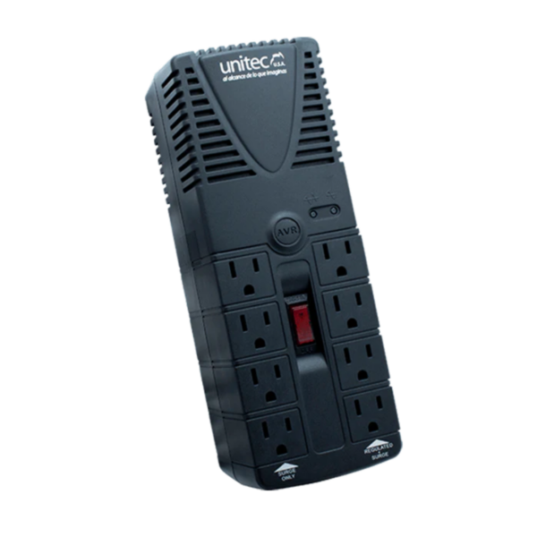 Regulador De Voltaje Unitec U-1200 - Imagen 2