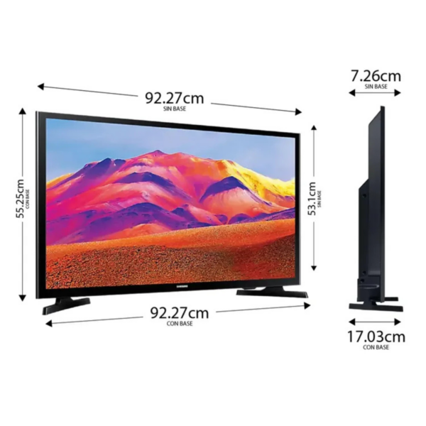 TV SAMSUNG 40 Pulgadas 102 cm UN40T5290AKXZL FHD LED Smart TV - Imagen 3