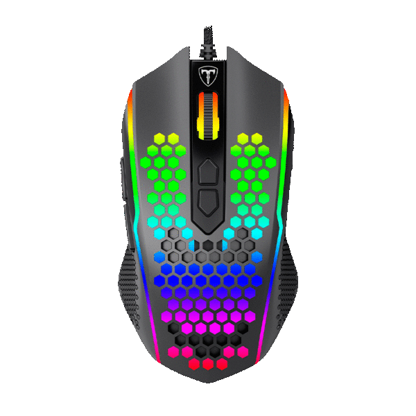 Mouse Gamer T-dagger T-tgm206 Beifadier Rgb 7200dpi Macros