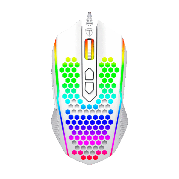 Mouse Gamer T-dagger T-tgm206 Beifadier Rgb 7200dpi Macros - Imagen 2